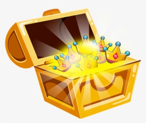 File - Gold Chest - Png - Chest Full Of Gold Png