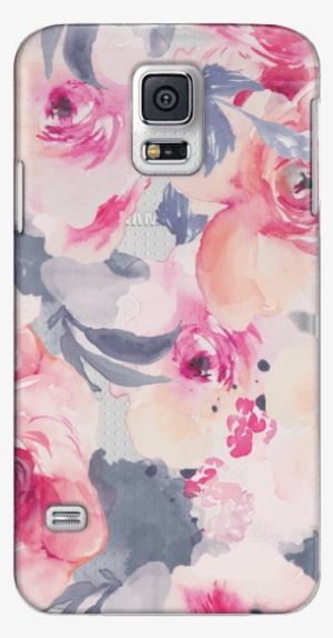 Midnight Burgundy Watercolor Flower Iphone Case - Iphone