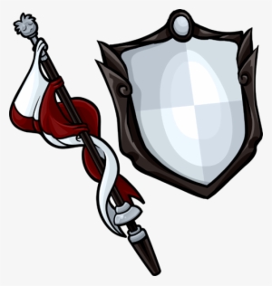 Clown Wig Png - Staff And Shield