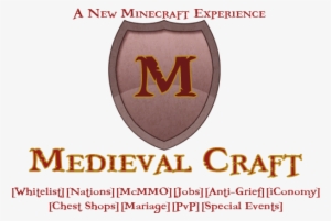 Medieval Craft Logo Banner - Initial