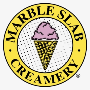 Marble Slab Creamery Logo Png Transparent - Marble Slab Creamery