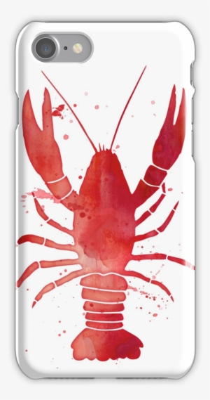 Watercolor Red Lobster Iphone 7 Snap Case - Phone Cases The 100 Bellarke