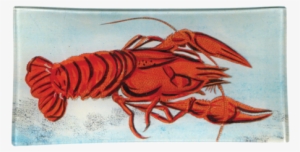 John Derian Company Inc Painted Lobster Tray $80 - Panulirus Versicolor