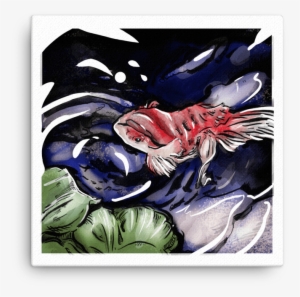 Tranquil Koi Canvas - King Crab