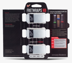 Fretwraps™ String Muters - Gruv Gear Fret Wraps Hd Stone White Medium