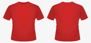 12 T Shirt Template Red Free Cliparts That You Can - Plain Red T Shirt Front And Back
