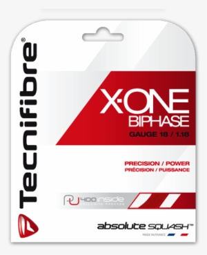 X-one Biphase Red String - Tecnifibre X One Biphase Red