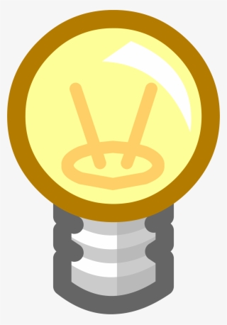 Lightbulb Emoticon - Club Penguin Lightbulb