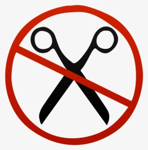 Scissors - No Scissors Sign Png