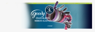 New Ribbon Elastics Are Both Comfortable And Fashionable, - Goody Spin Pin