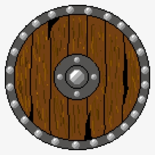 [oc] Finished Viking Shield For My Fiance's Discord - Minecraft Circles