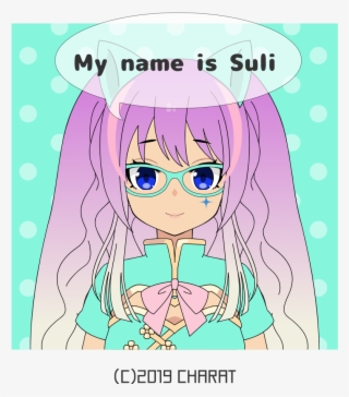 Anime Black Girl In Disguise - Cartoon