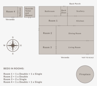 Erongo Farmhouse House Plan - Diagram