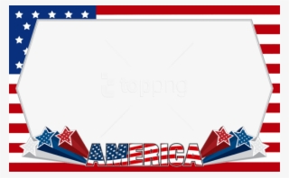 America Usaframe Png - Usa Transparent Photo Frame