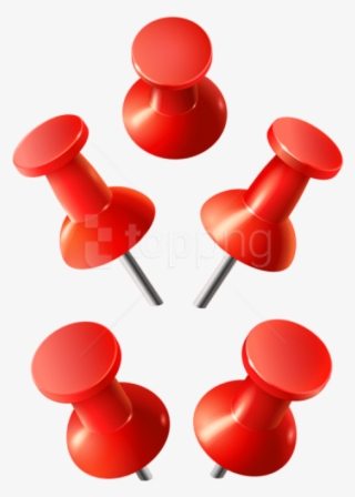 Free Png Download Red Push Pins Clipart Png Photo Png - Transparent Background Push Pins Png