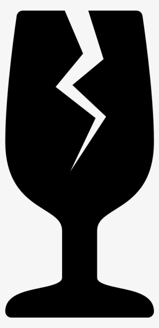 Champagne Glass Logo - Icon Fragile
