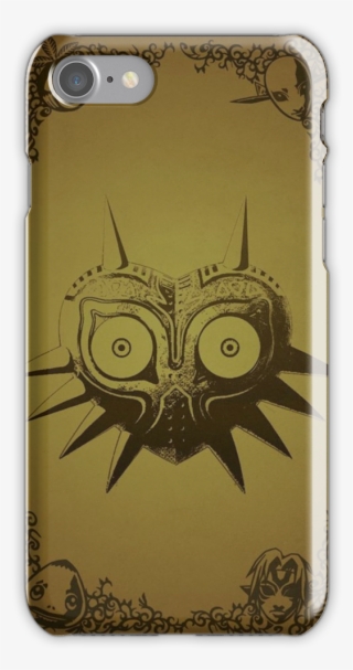 Majoras Mask Gold Iphone 7 Snap Case - 3ds Majora's Mask