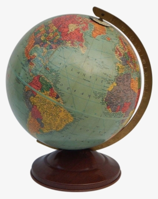 C Replogle Inch - Antique Globe Transparent Background