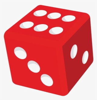 Red Dice Png Transparent Images - Dado Clipart