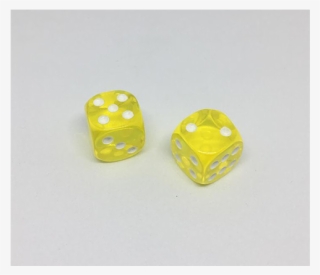 Today, When You Order "dice Without Two Clear Yellow - Gemstone