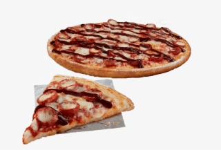 Pizza Slice Images- Pizza, Sicilian Pizza, Italian - Bbq Italian Sausage Dominos