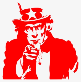 Uncle Sam Clipart Finger - Uncle Sam Stencil