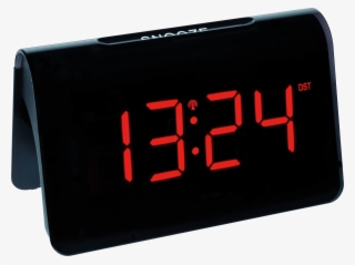 Radio Alarm Clock, Black, Red Led Display Tfa Dostmann - Tfa 60.2543 02