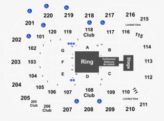 Wwe Raw Everett - Ricoh Coliseum Seating Chart Wwe