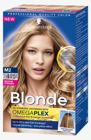 Blonde Strands M2 Medium Strands - Schwarzkopf Blonde Stripes