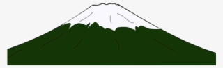 Mount Fuji Clipart Volcanic Mountain - Stratovolcano