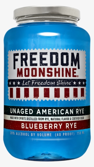 Details About Freedom Moonshine Whisky Bottle - Energy Drink