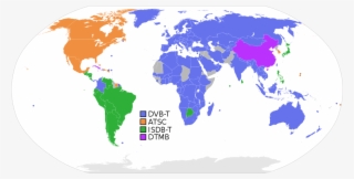 Digital Television - Countries In The World That Drive