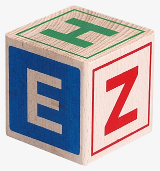 Wooden Alphabet Blocks Croatian - Letter Wooden Block Png