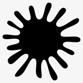 Ink Spill Splash Stain Black Png Image - Case Steam Engine Differential