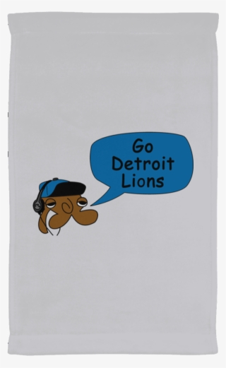 Jimmyray Detroit Lions Towel - Cartoon