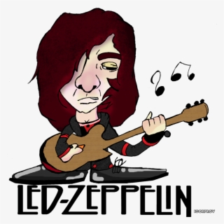 Guitar Clipart Bitmap - Led Zeppelin Clipart