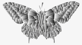 This Free Icons Png Design Of Low Poly Butterfly Prismatic - Illustration