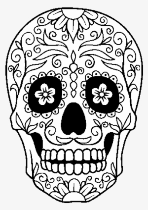 Image Result For Calavera Sugar Skull Art, Sugar Skulls, - Caveira Mexicana Desenho Para Colorir