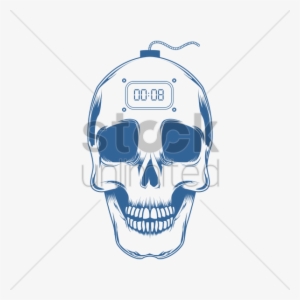 Download Skull Drawing With Horns Clipart Skull Clip - Vector Graphics