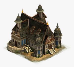 Fantasy Town, Fantasy House, Fantasy Landscape, City - Castle