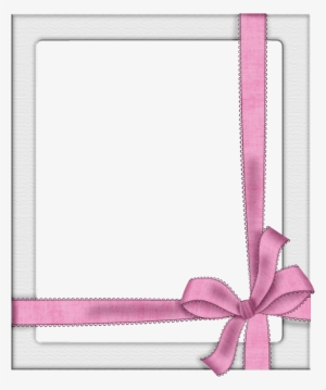 Pink And Silver Borders
