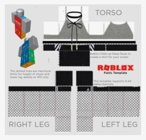 4+ Roblox Shirt Template Transparent Sample