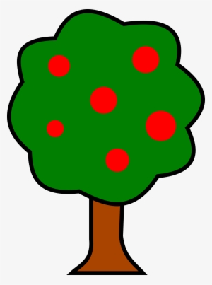 Mango Tree Clipart At Getdrawings - Simple Tree With Fruits