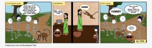 Little Krishna Stealing Butter - Cartoon