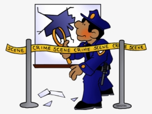 Crime Clipart Police Tape - Crime Scene Investigator Clipart