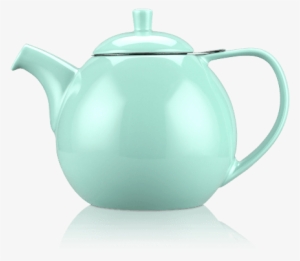 Turquoise - Forlife Curve 24-ounce Teapot With Infuser, Turquoise