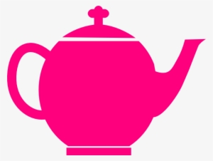 Pink Teapot Clip Art - Desenho De Bule Vermelho