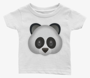 Emoji Baby T-shirt - Panda Emoji