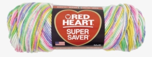 Sherbet Print Super Saver Economy Yarn - Red Heart Super Saver Yarn
