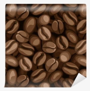 Coffee Beans Seamless Background